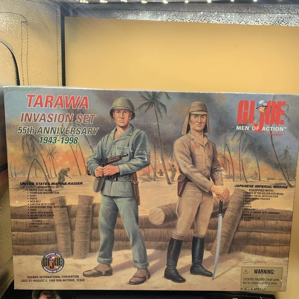 1998 GI Joe Convention Texas Tarawa Invasion Set 55th Anniversary Men Of Action